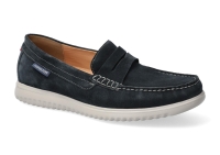 chaussure mephisto mocassins titouan bleu